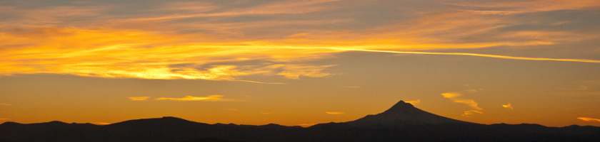 Vince Ferguson - Portland Sunrise Panoramic - 100613, Digital Image